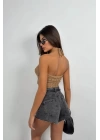 Ajurlu Crop Büstiyer