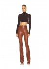 Balıkçı Yaka Uzun Kollu Crop Top