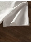 Baskılı Oversize Bisiklet Yaka T-shirt - Beyaz