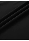 Baskılı Oversize Bisiklet Yaka T-shirt - Siyah