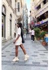 Bej Ceket Ve Şort Takım