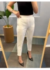 Bel Lasti̇kli̇ Düğmeli̇ Pantolon