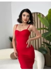 Chatelet Askılı Kalem Elbise