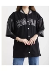Complex Kolej Oversize T-shirt - Siyah