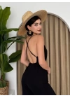 Darcy Sırt Dekolteli Tulum