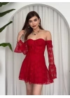 bysoca Kadın Günlük SÜET PANTOLON PENSLİ - Taba - Taba