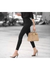 Gabardin Kumaş Yüksek Bel Pantolon 92cm Sbel 31cm