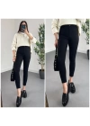 Gabardin Kumaş Yüksek Bel Pantolon 92cm Sbel 31cm