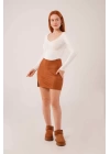 Geniş Yaka Beyaz Basic Body Bluz