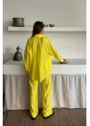 GÖMLEK - PANTOLON TAKIM - Sarı