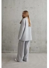 Gri 3-İplik Comfort Ceket Ve Pantolon Takım