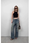 Halter Yaka Kolsuz Bluz
