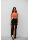 İnce Askılı Crop Top