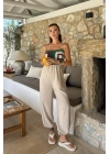 Jasmin Süzüneli Keten Tulum 1280-08