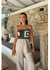 Jasmin Süzüneli Keten Tulum 1280-08