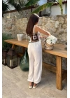 Jasmin Süzüneli Keten Tulum 1280-08