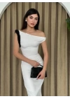 Jovani Omuz Detaylı Elbise