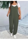 Kadın Askılı Halter Yaka şalvar Tulum