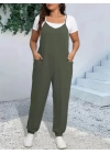 Kadın Askılı Halter Yaka şalvar Tulum
