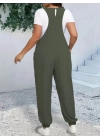 Kadın Askılı Halter Yaka şalvar Tulum