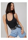 Kadın Askılı Ipek Jarse Bodysuit