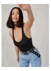 Kadın Askılı Ipek Jarse Bodysuit