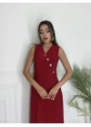 bysoca Kadın Günlük Asıo Bebe Yaka Elbise - Beyaz