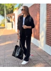 Kadın Iki Iplik Kumaş Pul Ve Fermuar Detaylı Ikili Takım