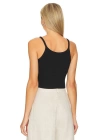 Kadın Ince Askılı Sıfır Kol Ipek Jarse Crop Top