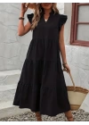 bysoca Kadın Günlük 122 İspanyol Paça Pantolon - Bej - Bej