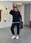 Kadın Modal Kumaş Payetli Sim Ve Ribanalı Detay Ikili Takım