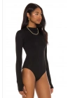 Kadın Parmak Geçmeli Bodysuit