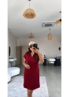 Kadın Polo Yaka Mini Elbise