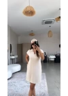 Kadın Polo Yaka Mini Elbise