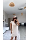 Kadın Polo Yaka Mini Elbise