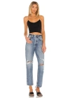 Kadın Sıfır Kol İp Askılı Çift Kat İpek Jarse Crop Top
