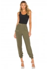 bysoca Kadın Siyah Kalın Askılı U Yaka Vücudu Saran Jarse Basic Bodysuit