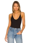 Kadın Siyah Ipek Jarse Bodysuit