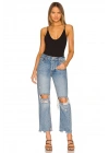 Kadın Siyah Ipek Jarse Bodysuit