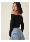 Kadın Uzun Kol Ipek Jarse Straplez Body