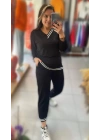 Kadın Yeni Sezon Uzun Kollu Ribana Detay Ikili Takım