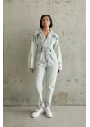 Kar Yıkama Blue Denim Tulum
