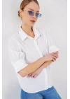 Kısa Kol Gömlek 20312 - Beyaz