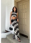 Lenny Püskül Detaylı Crop Takım 9863