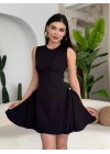 bysoca Kadın Günlük 23 Gr Poly Viscose Full Lycra İspanyol Paça Pantolon - Vizon