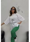 Nicoline Baskılı Pantolon Takım 9473-10