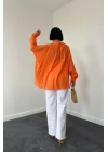 Oranj Tek Cepli Bedensiz Cruz Gömlek