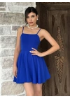 Pole İp Askılı Elbise
