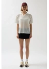 Polo Yaka TransparanT-Shirt
