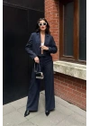 Renata Çizgili Pantolon Takım 9568-24